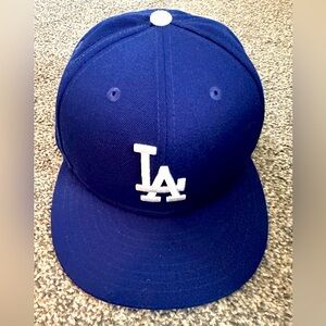 Los Angeles Era 59Fifty Men's Hat MLB  5950 Fitted Cap. Size 7 3/8